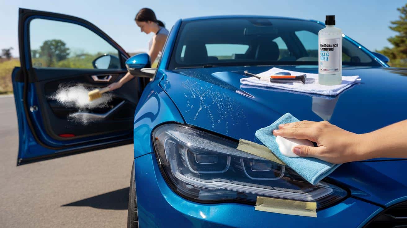 3 car cleaning hacks using items from your bathroom cabinet