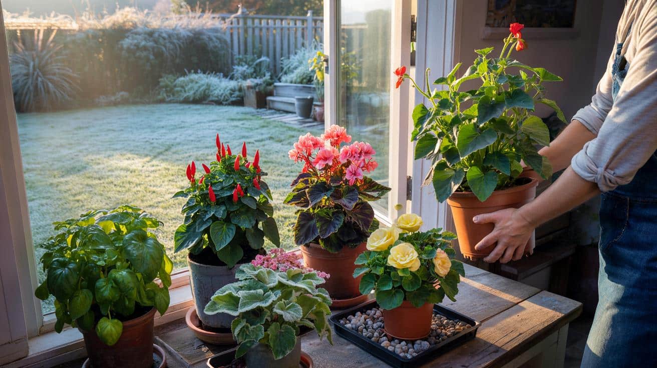 7 plants you must bring indoors before the first frost hits