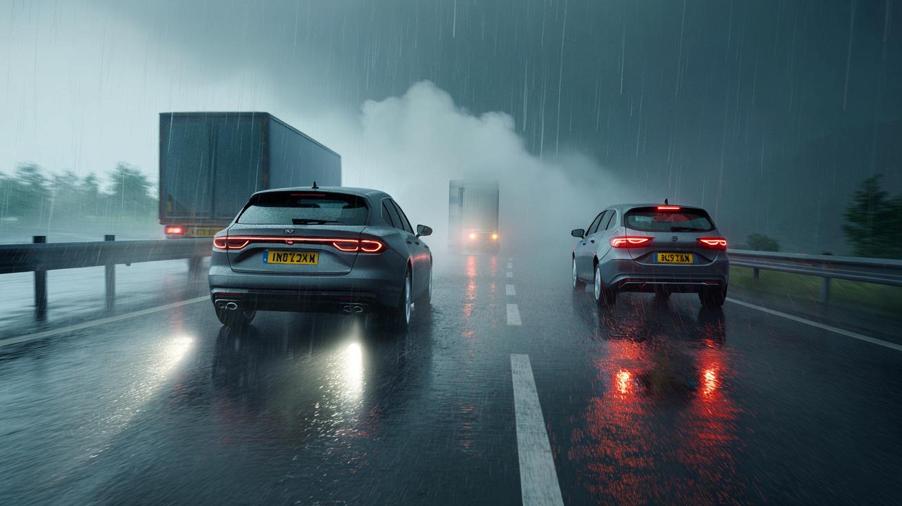Driving in heavy rain? Use this specific light setting to stay safe