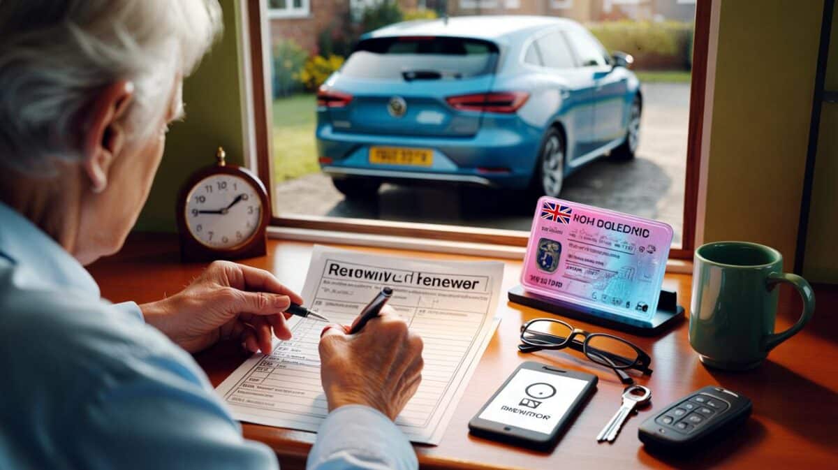 Every driver over 70 must complete this form or risk a £1,000 fine
