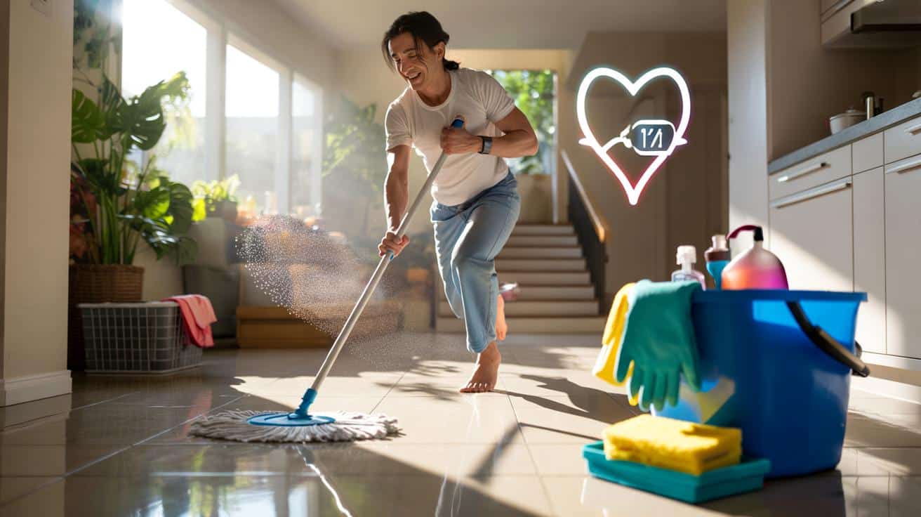 Forget the gym: 'Cleaning' is the new way to burn 300 calories a day