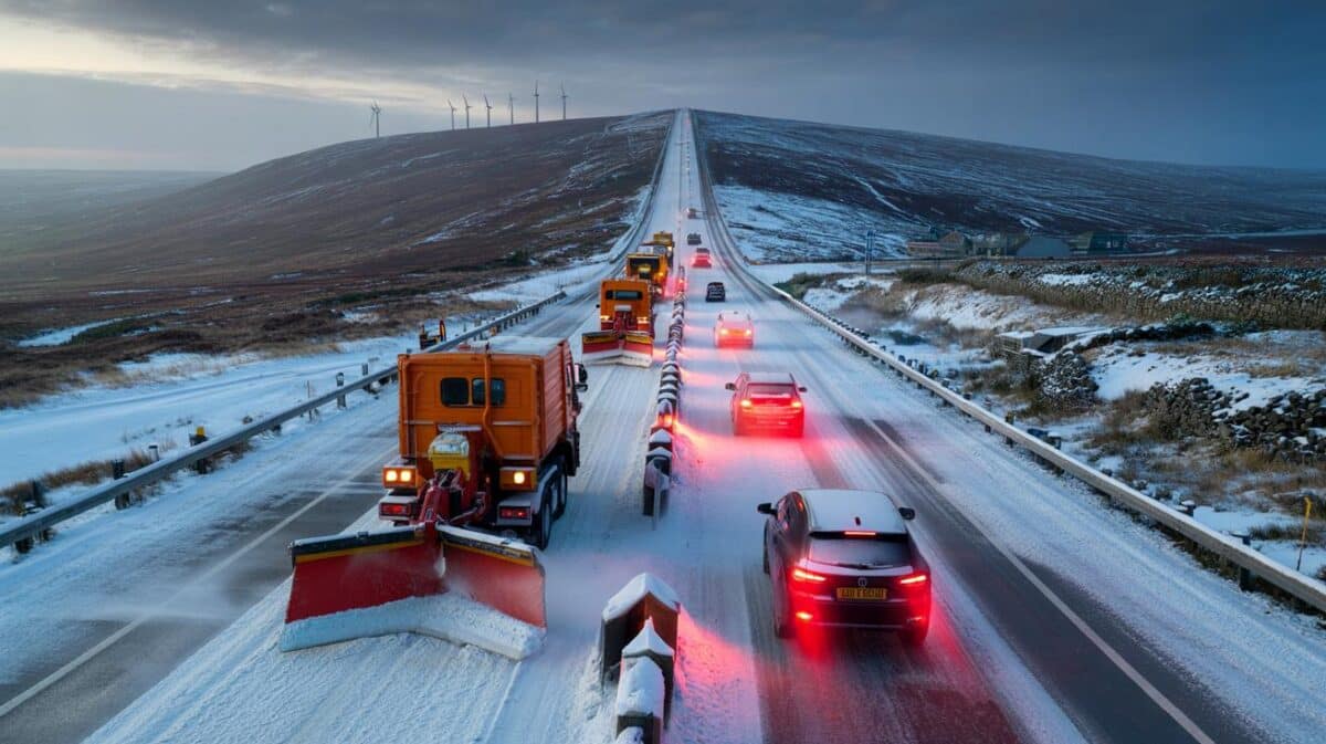 Heavy snow alert: These 15 motorway stretches are officially 'red zones'