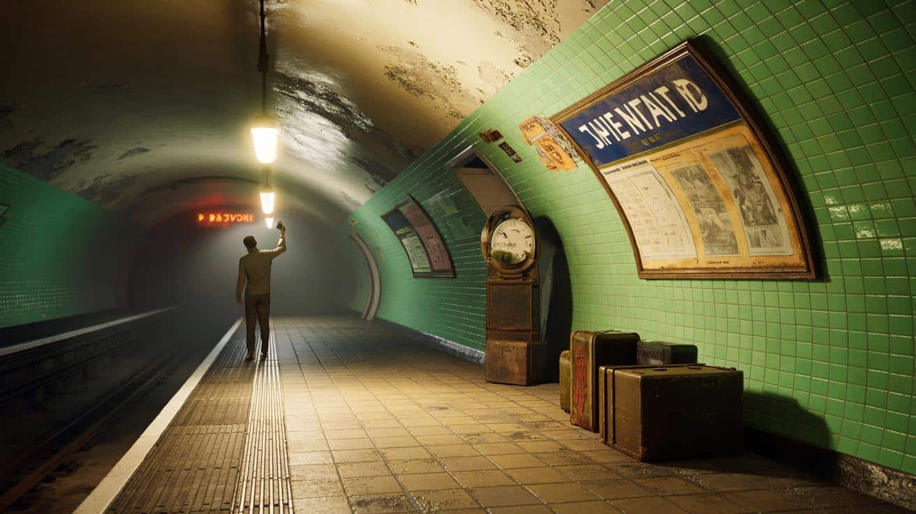 Inside the abandoned London Underground station that time forgot