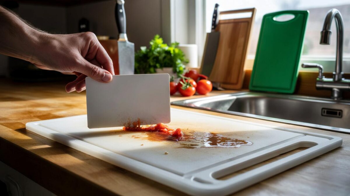 Throw away your plastic chopping board if it has these scratches