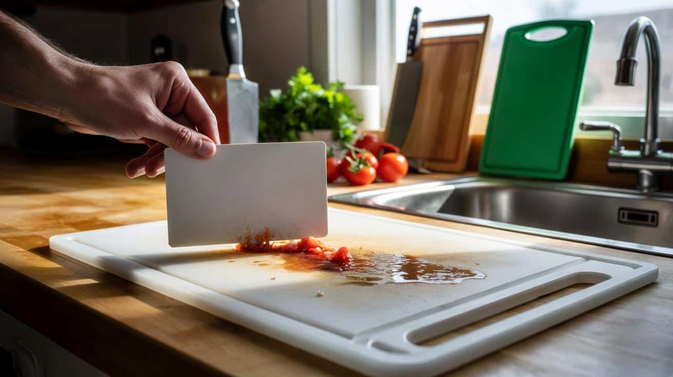Throw away your plastic chopping board if it has these scratches